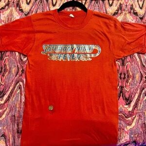 RARE Original 1977 Saturday Night Fever Vintage Tee